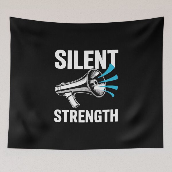 Item preview, Silent Strength Protesting Peaceful Activism Gear designed and sold by skanderio.