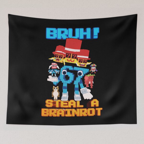 Item preview, 67 Six Seven 6-7 - Funny Steal Brainrot Kids Gaming Meme designed and sold by stershopepie.