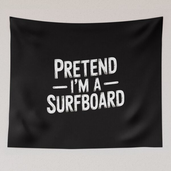 Item preview, Pretend I'm A Surfboard Lazy Halloween designed and sold by tlallimicrichi.