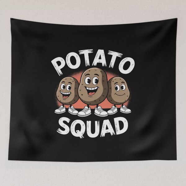 Item preview, Potato Squad Gift For Men Women Cool Vegetarian Team designed and sold by tlallimicrichi.