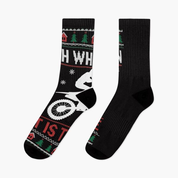 Item preview, Oh What It Is To Ride Xmas Ugly Motocross Christmas designed and sold by tlallimicrichi.