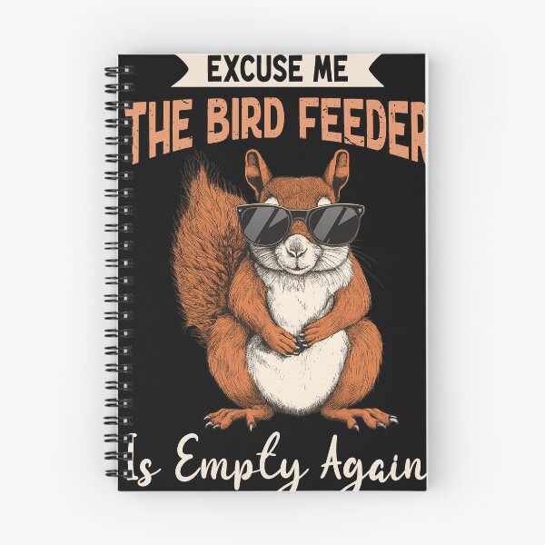 Item preview, Cool Squirrel Bird Feeder Meme designed and sold by TinaMDedrick.