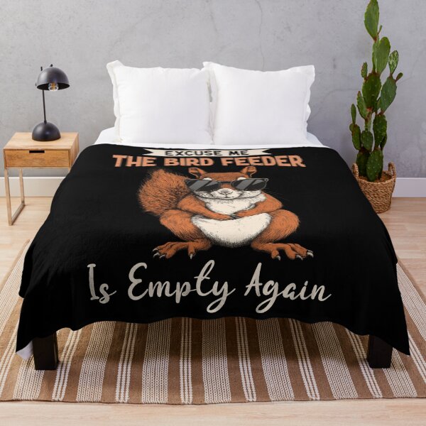 Item preview, Cool Squirrel Bird Feeder Meme designed and sold by TinaMDedrick.