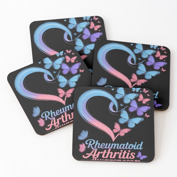 Item preview, We Wear Blue and Purple Rheumatoid Arthritis Awareness designed and sold by trinfhri.