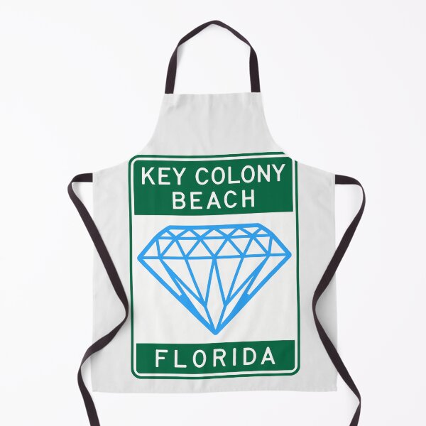 Item preview, Key Colony Beach Florida - Road Sign designed and sold by TheOldMittenIllustrated.