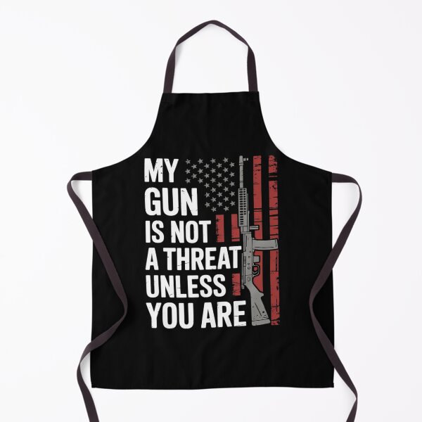 Item preview, My Gun Is Not A Threat Unless You Are Gun Rights AR-15 Flag designed and sold by duolastgend.