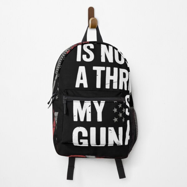 Item preview, My Gun Is Not A Threat Unless You Are Gun Rights AR-15 Flag designed and sold by duolastgend.