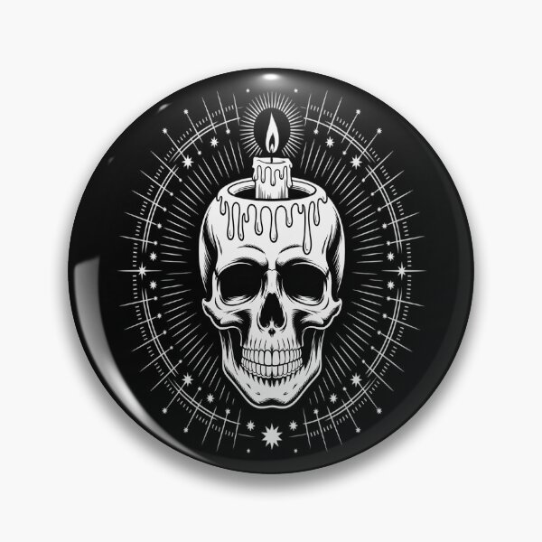 Item preview, Skull Wax Melting Candle Gothic Emo Aesthetic designed and sold by skanderio.