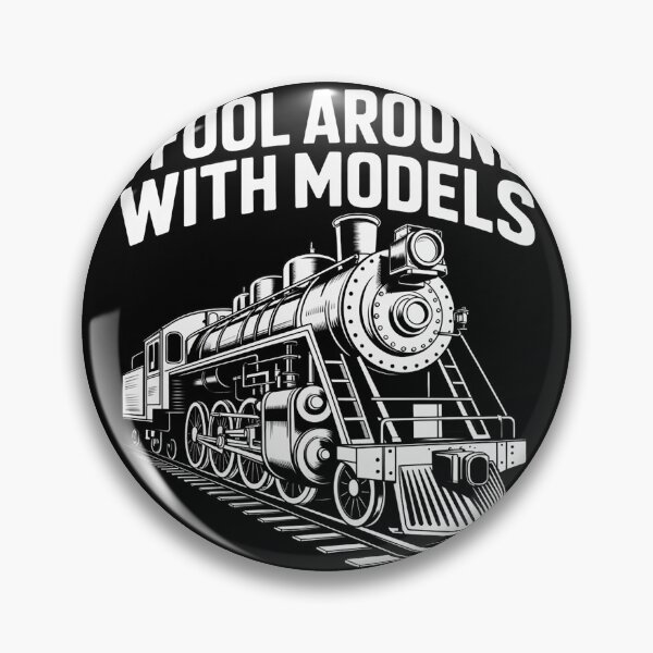 Item preview, Model Train  I Fool Around with Models Railroad Gifts designed and sold by duolastgend.
