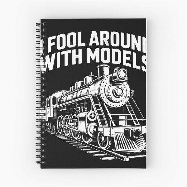Item preview, Model Train  I Fool Around with Models Railroad Gifts designed and sold by duolastgend.