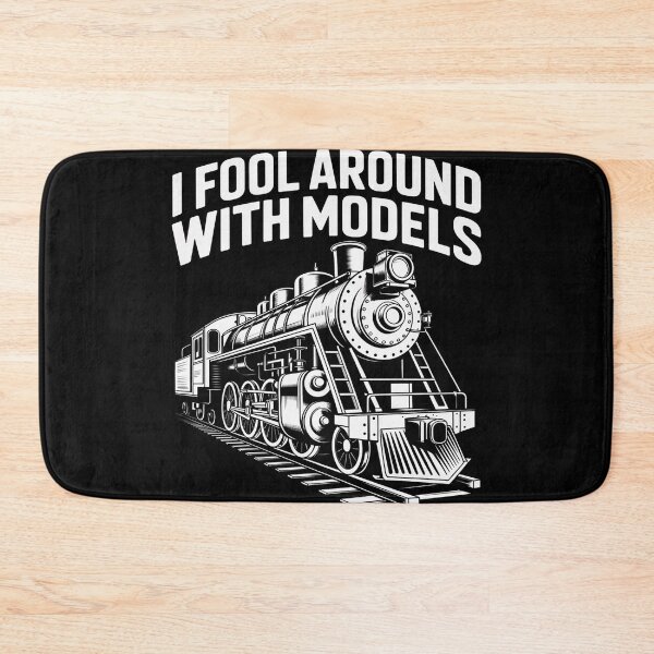 Item preview, Model Train  I Fool Around with Models Railroad Gifts designed and sold by duolastgend.