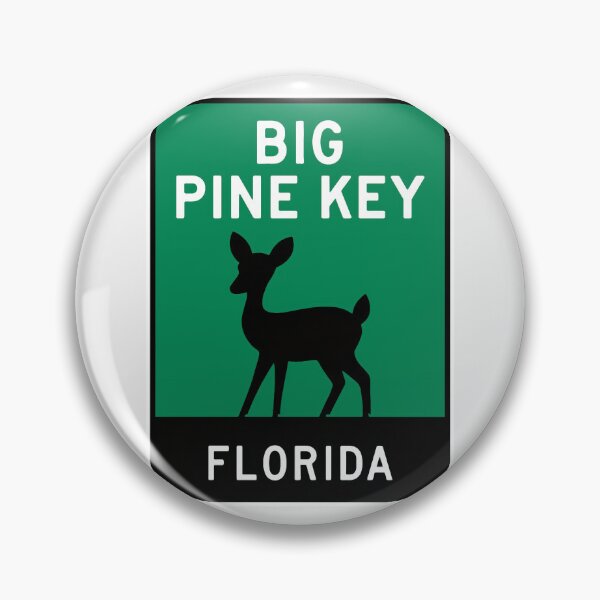 Item preview, Big Pine Key Florida - Road Sign designed and sold by TheOldMittenIllustrated.