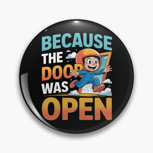 Item preview, Skydiving Because The Door Was Open Funny Skydiver designed and sold by skanderio.