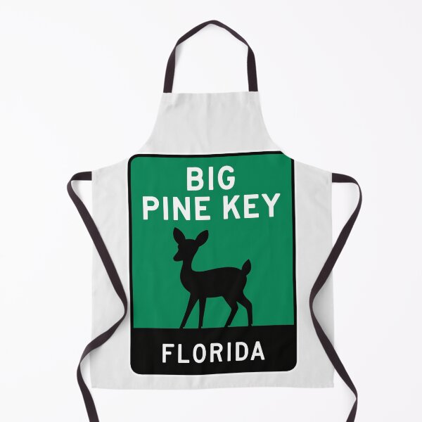 Item preview, Big Pine Key Florida - Road Sign designed and sold by TheOldMittenIllustrated.