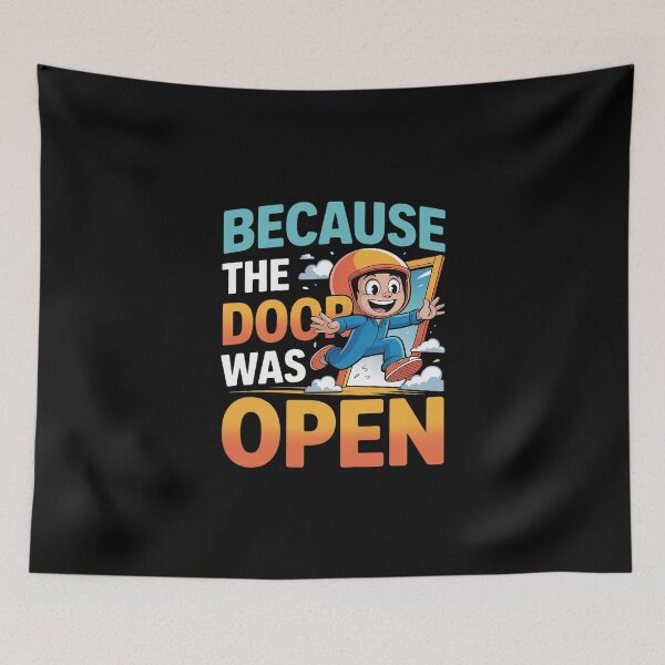 Item preview, Skydiving Because The Door Was Open Funny Skydiver designed and sold by skanderio.