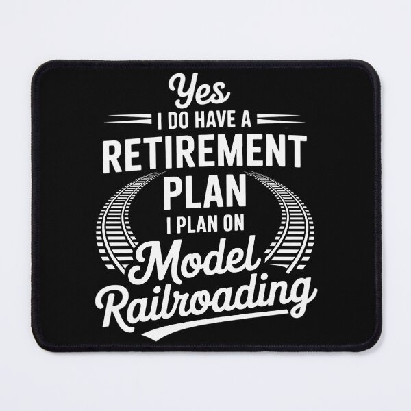 Item preview, Model Railroad Retirement Rail Modelling Railroading designed and sold by duolastgend.