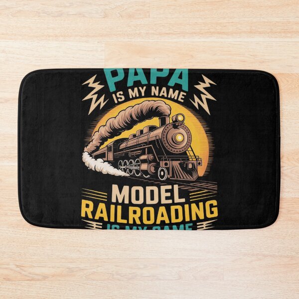 Item preview, Model Railroading Is My Game - Papa Father Train Enthusiast designed and sold by duolastgend.