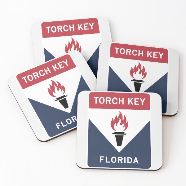 Item preview, Torch Key Florida - Road Sign designed and sold by TheOldMittenIllustrated.
