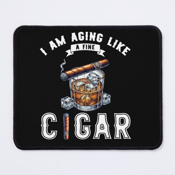 Item preview, Aging Like a Fine Cigar Shirt designed and sold by TinaMDedrick.