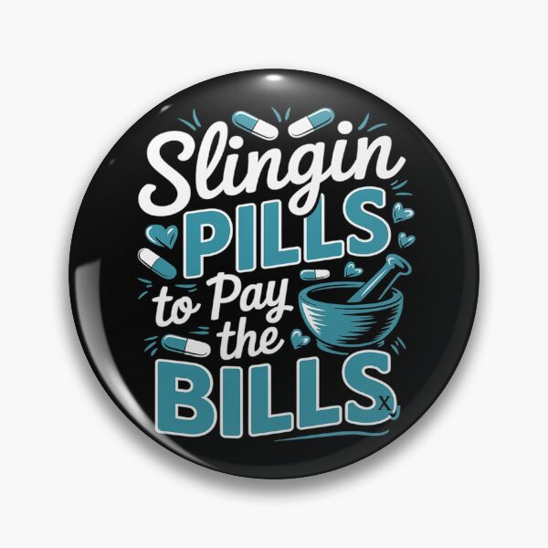 Item preview, Slingin Pills To Pay The Bills Pharmacy Technician CPHT designed and sold by skanderio.