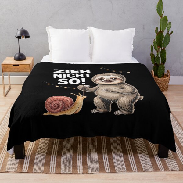 Item preview, Sloth Humour Saying Zieh Nicht So entspannter designed and sold by skanderio.