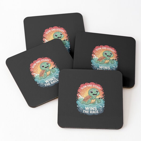 Item preview, Slow and Steady Wins The Race Funny Sea Turtle Environment designed and sold by skanderio.