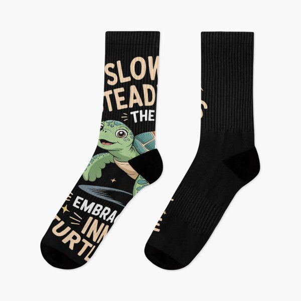 Item preview, Slow And Steady Wins The Race Embrace Your Inner Turtle Pace designed and sold by skanderio.