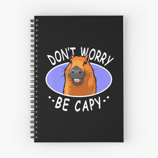 Item preview, Capybara Don't Worry Be Capy Funny Capybara designed and sold by PaulaStokes2.