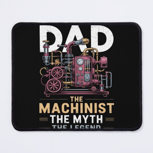 Item preview, Mens Machinist Dad  CNC Machinist Father Gift designed and sold by duolastgend.