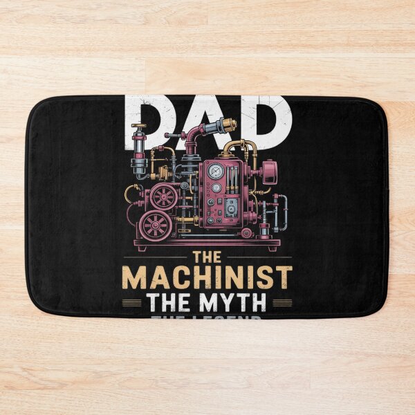 Item preview, Mens Machinist Dad  CNC Machinist Father Gift designed and sold by duolastgend.