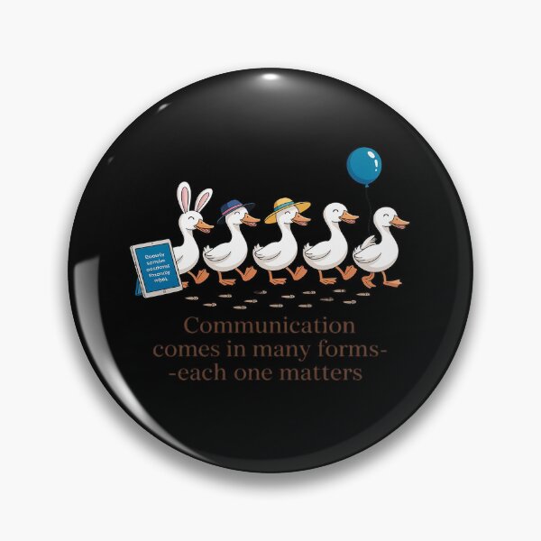 Item preview, SLP Squad AAC Silly Goose Communication Comes In Many Forms designed and sold by imsamaharem.