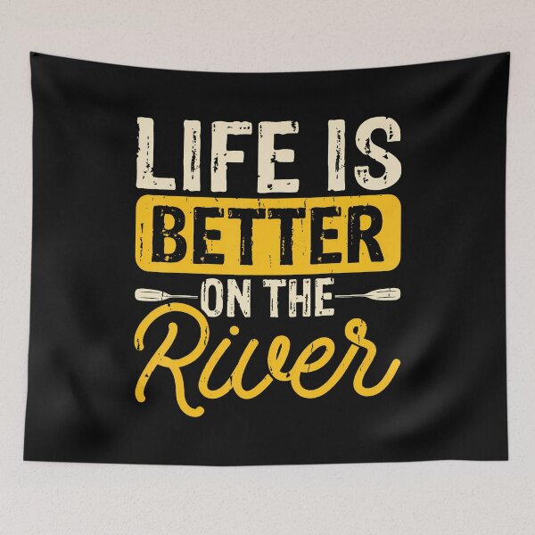 Item preview, Life Is Better On The River designed and sold by elihletoriong.