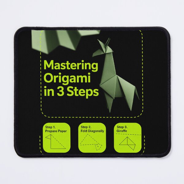 Item preview, Mastering Origami in 3 Steps Paper Origami Gift designed and sold by duolastgend.