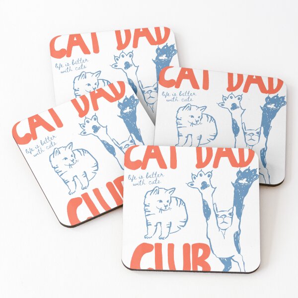 Item preview, Cat Dad Club Life Is Better With Cats Father'S Day Cat Dad designed and sold by stershopepie.