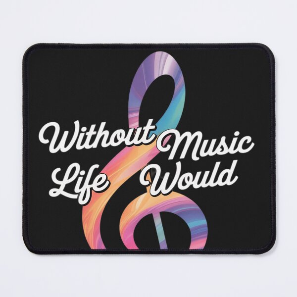 Item preview, Without Music Life Would Be Flat Cool Musical Instruments designed and sold by lamsaoniutoi.
