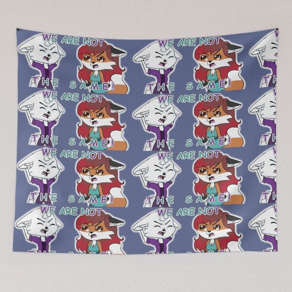 Item preview, WE ARE NOT THE SAME - Wolfie & Celine designed and sold by horseylew.