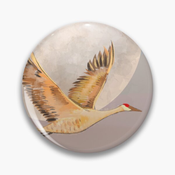 Item preview, Sandhills crane designed and sold by beesocks.