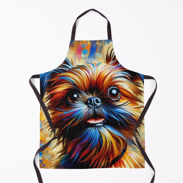 Item preview, Brussels Griffon Dog Portrait Acrylic Art Print Pet Portrait Gift for Bruss Lovers designed and sold by Puppy Puzzles Plus.