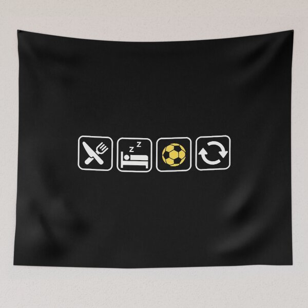 Item preview, Eat Sleep Soccer Repeat Fun Apparel For Soccer Lovers designed and sold by elihletoriong.