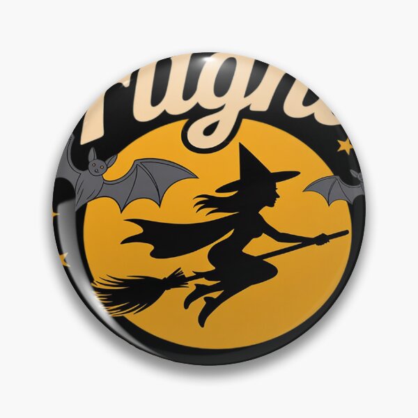 Item preview, Womens Flight Instructor witch broom bats pilot funny halloween designed and sold by lamsaoniutoi.