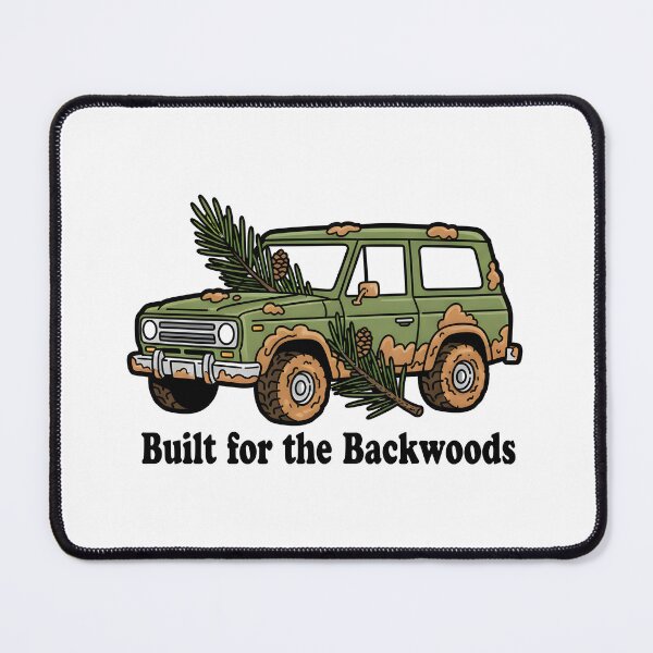 Item preview, Muddy Off-Road Vehicle Backwoods Travel Sticker designed and sold by homydesign.