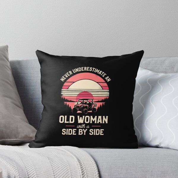 Item preview, Never Underestimate An Old Woman With A Side By Side Utv designed and sold by elihletoriong.