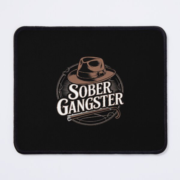 Item preview, Sober Gangster Recovery Sarcastic Alcoholic Beverage designed and sold by imsamaharem.