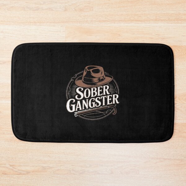 Item preview, Sober Gangster Recovery Sarcastic Alcoholic Beverage designed and sold by imsamaharem.