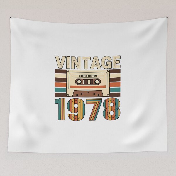 Item preview, Vintage 1978 Birthday - Limited Edition Design designed and sold by Mainuld1923.
