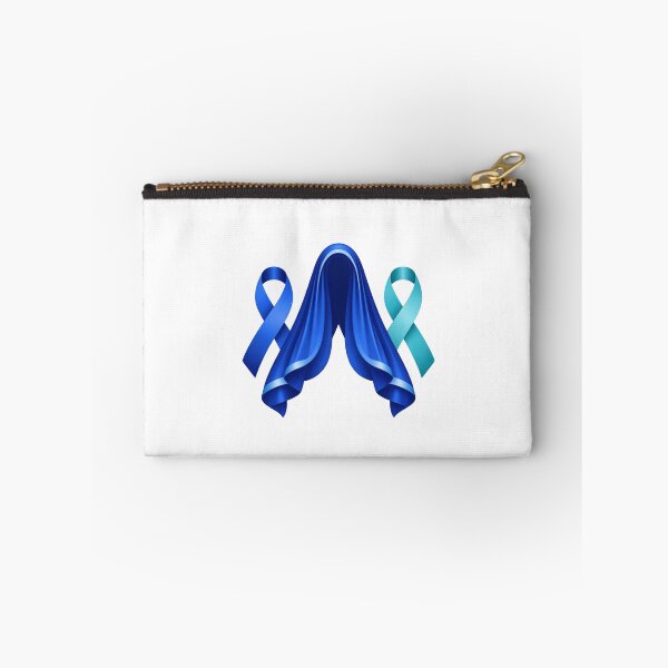 Item preview, Feminist Mary - Survivor Awareness Ribbons -  Blue Teal designed and sold by EvergreenRevolt.