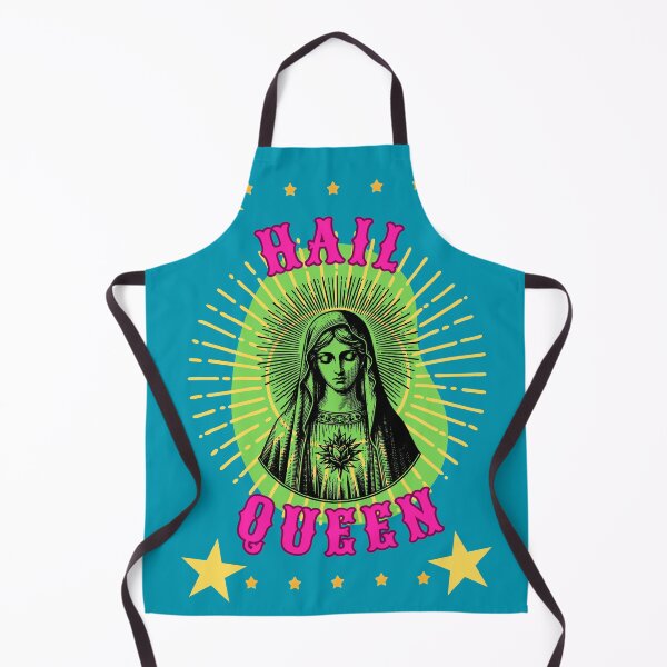 Item preview, Hail Queen - catholic aura designed and sold by Little Paper Palace.