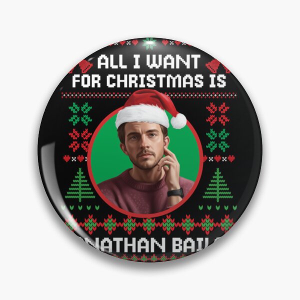 Item preview, All I Want for Christmas Is Jonathan Bailey Funny Ugly Christmas Sweater designed and sold by AidanToma.