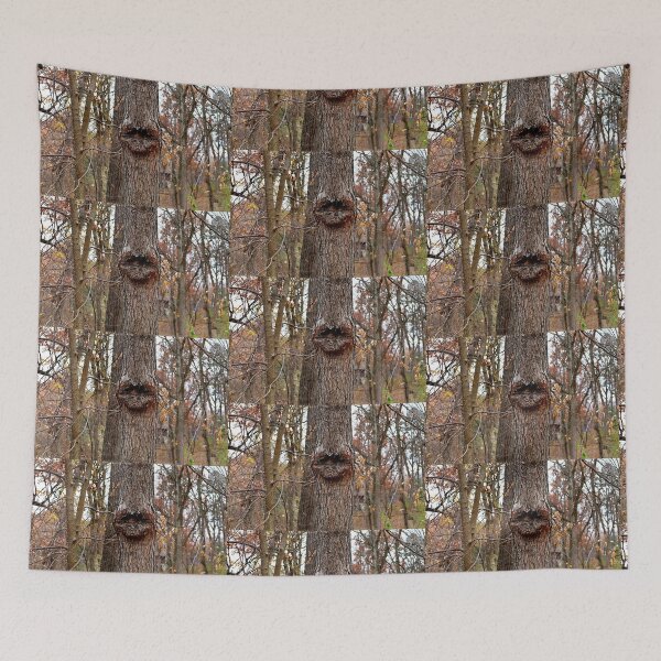 Item preview, The Tree with Rock Star Lips designed and sold by Martha Sherman.
