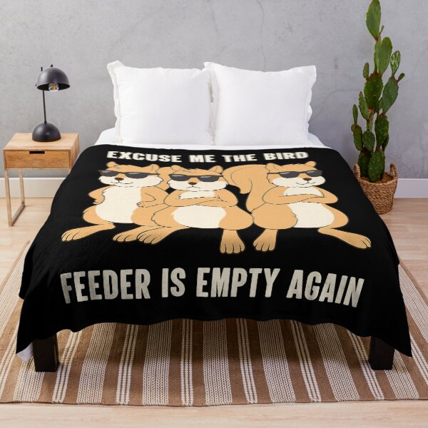 Item preview, Cool Squirrel Squad Bird Feeder Meme designed and sold by TinaMDedrick.